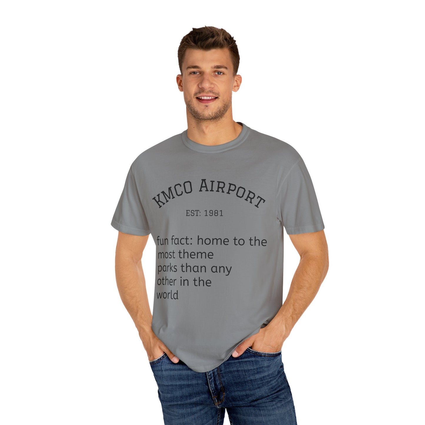 KMCO airport tee