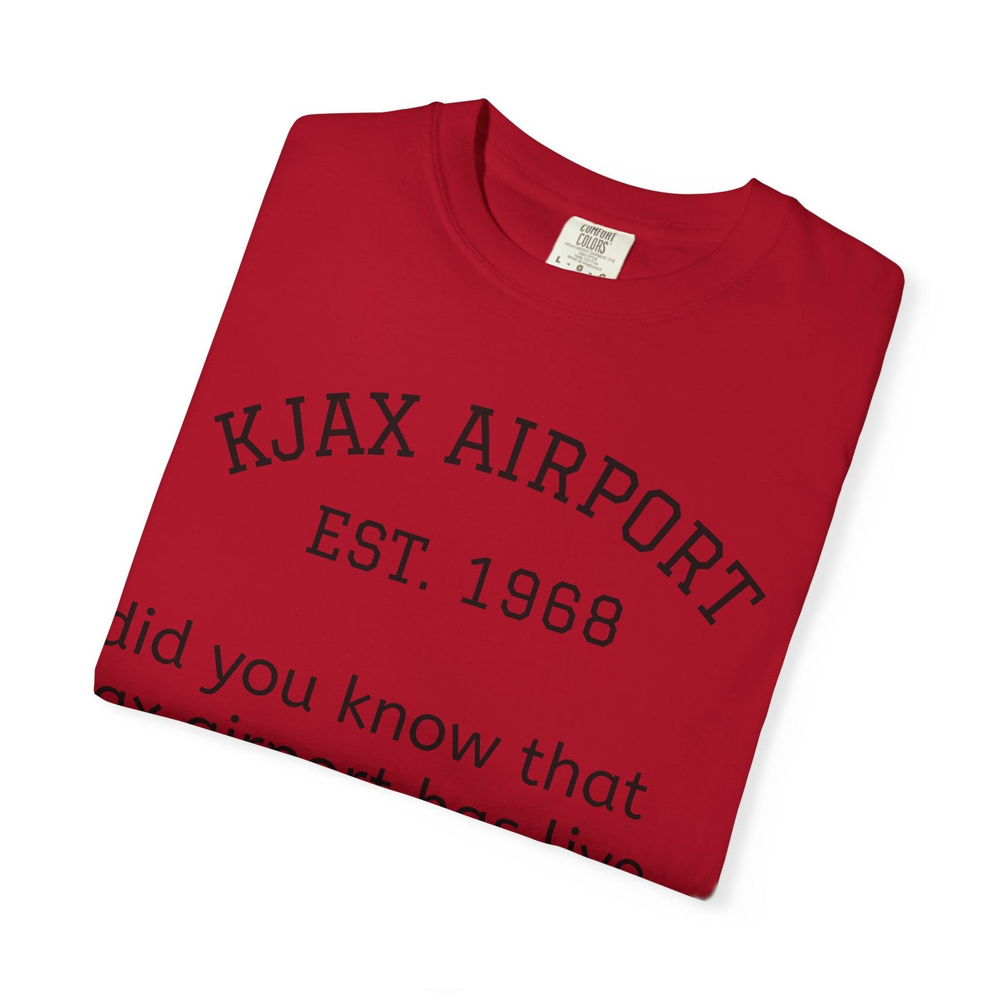 KJAX airport t shirt