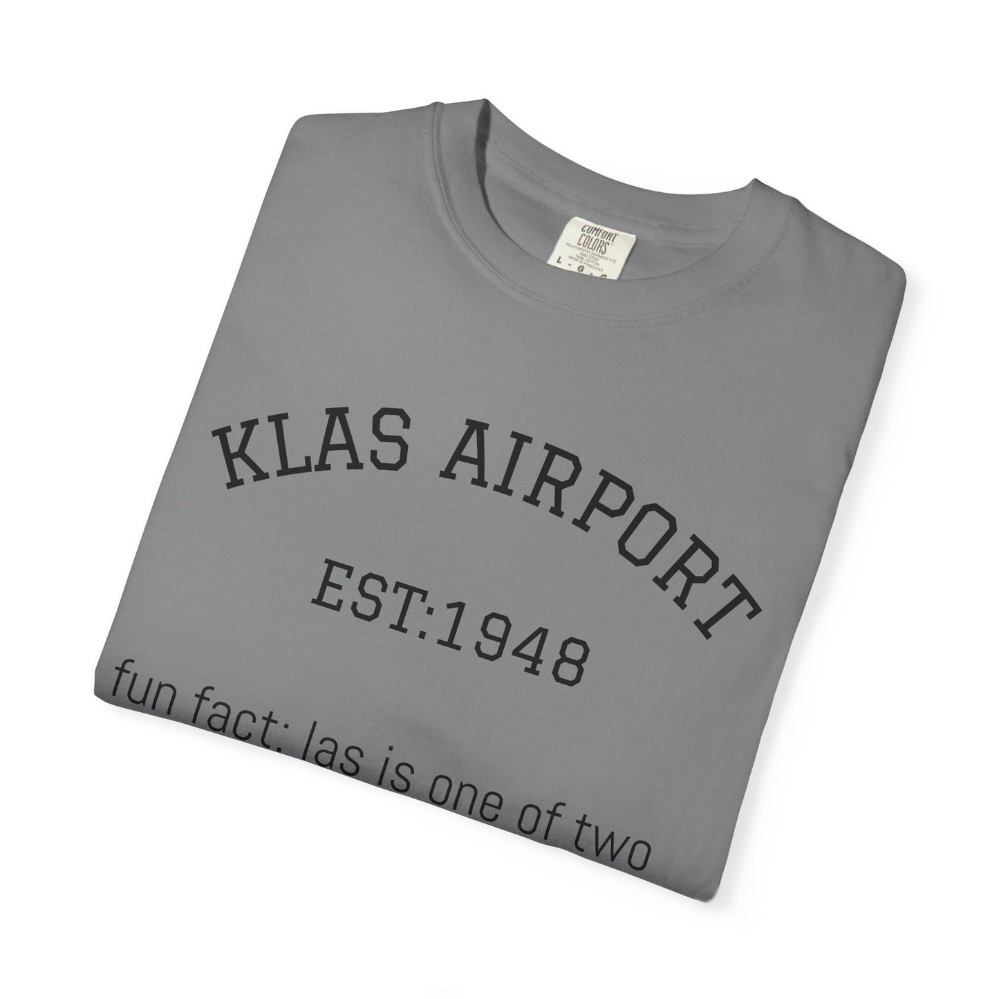 KLAS airport t-shirt