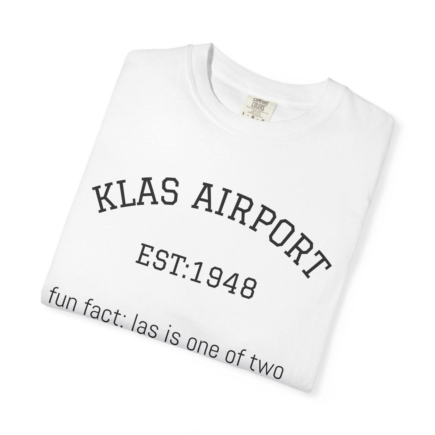 KLAS airport t-shirt