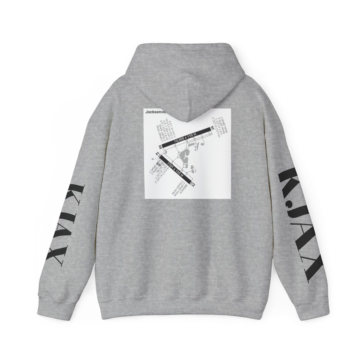 KJAX airport hoodie