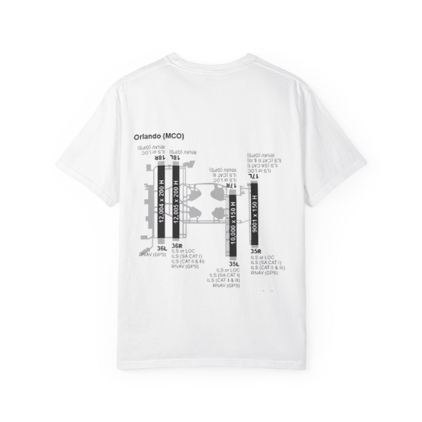 KMCO airport tee