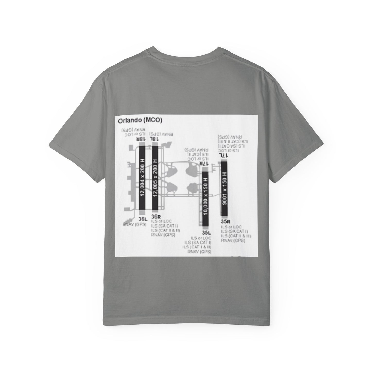 KMCO airport tee