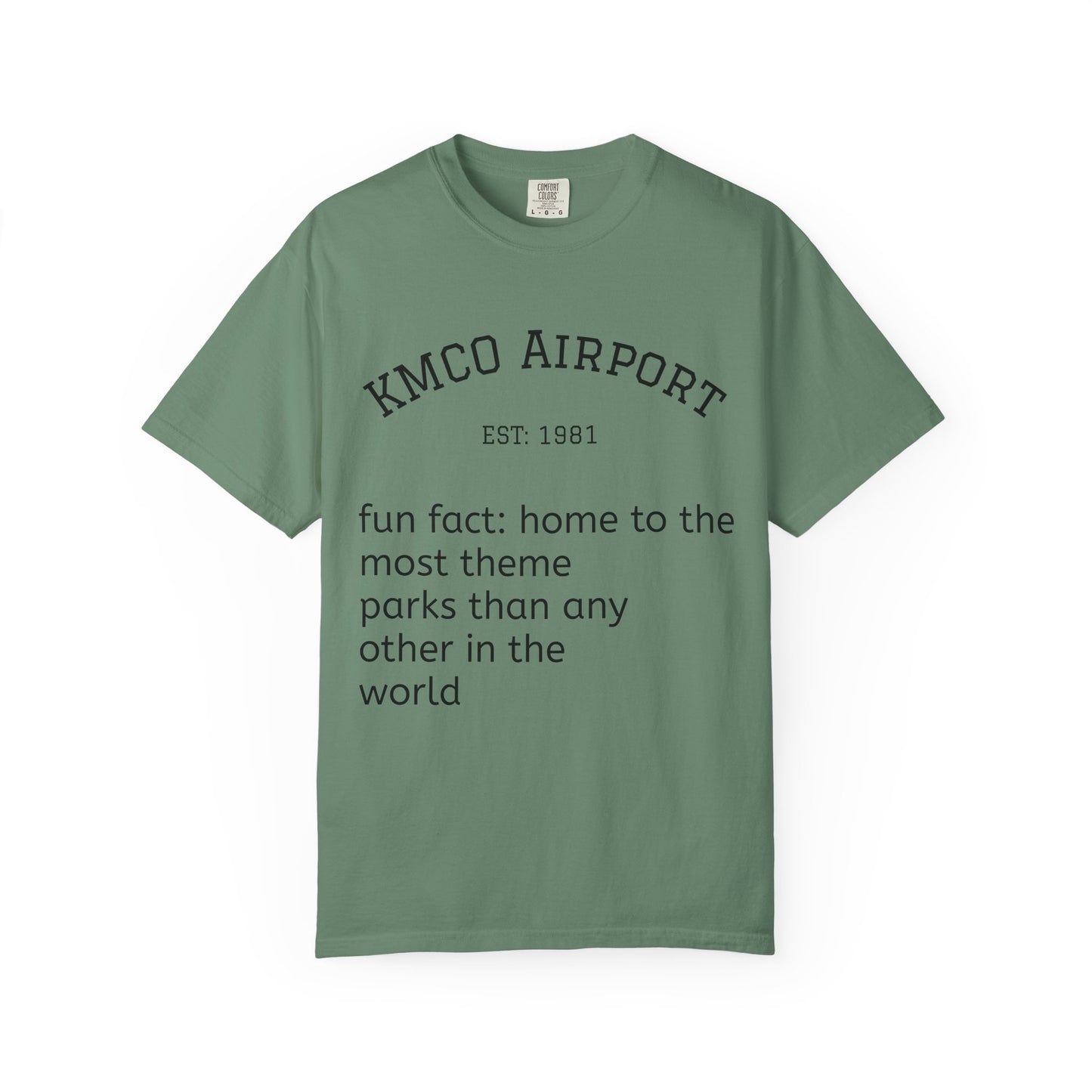 KMCO airport tee