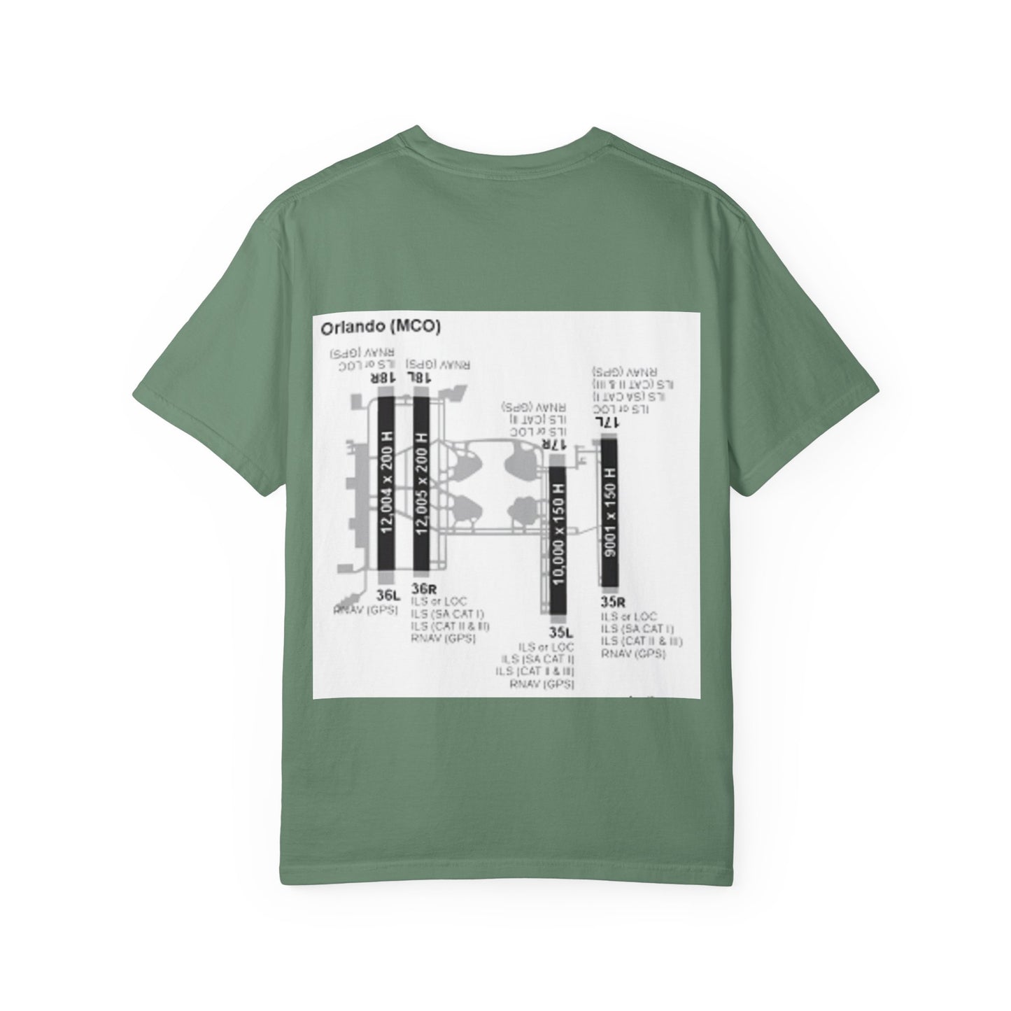 KMCO airport tee