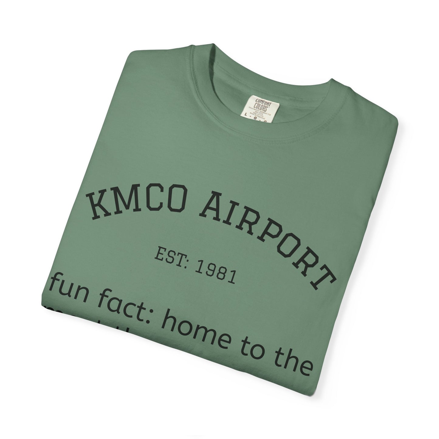 KMCO airport tee