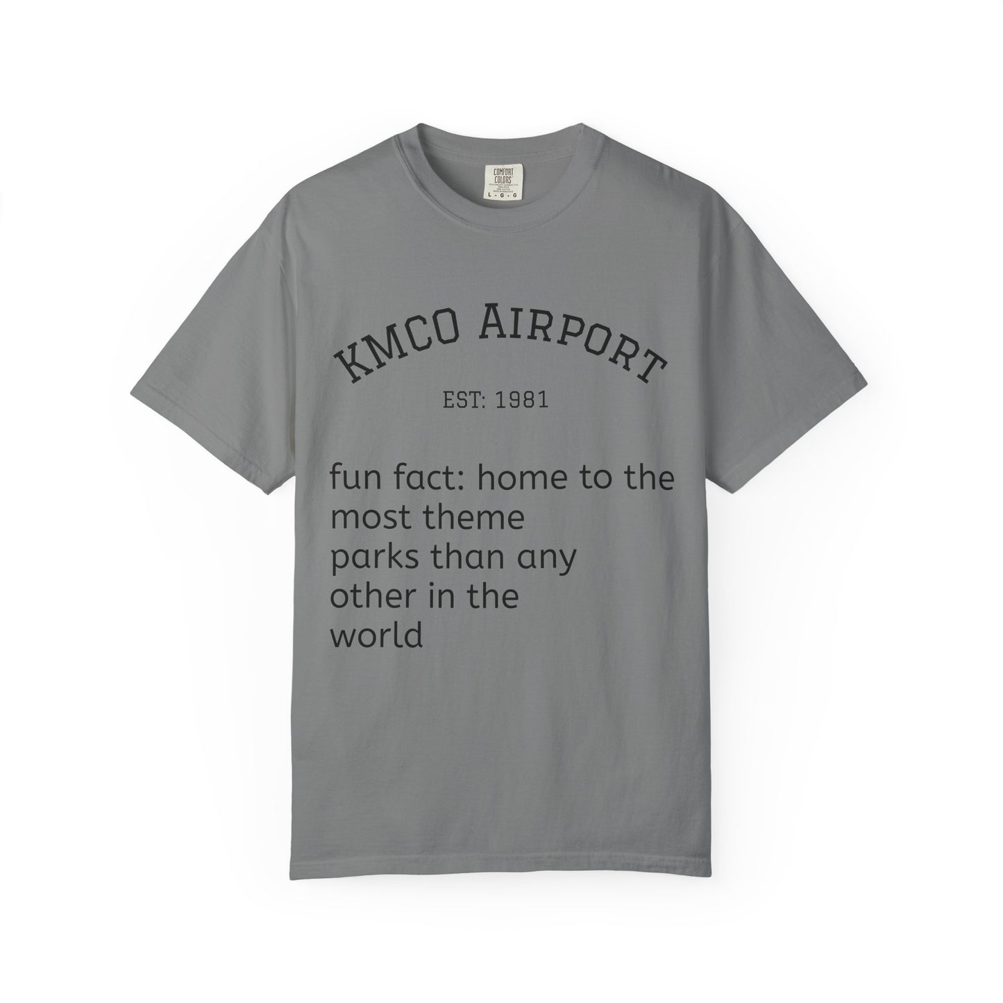 KMCO airport tee