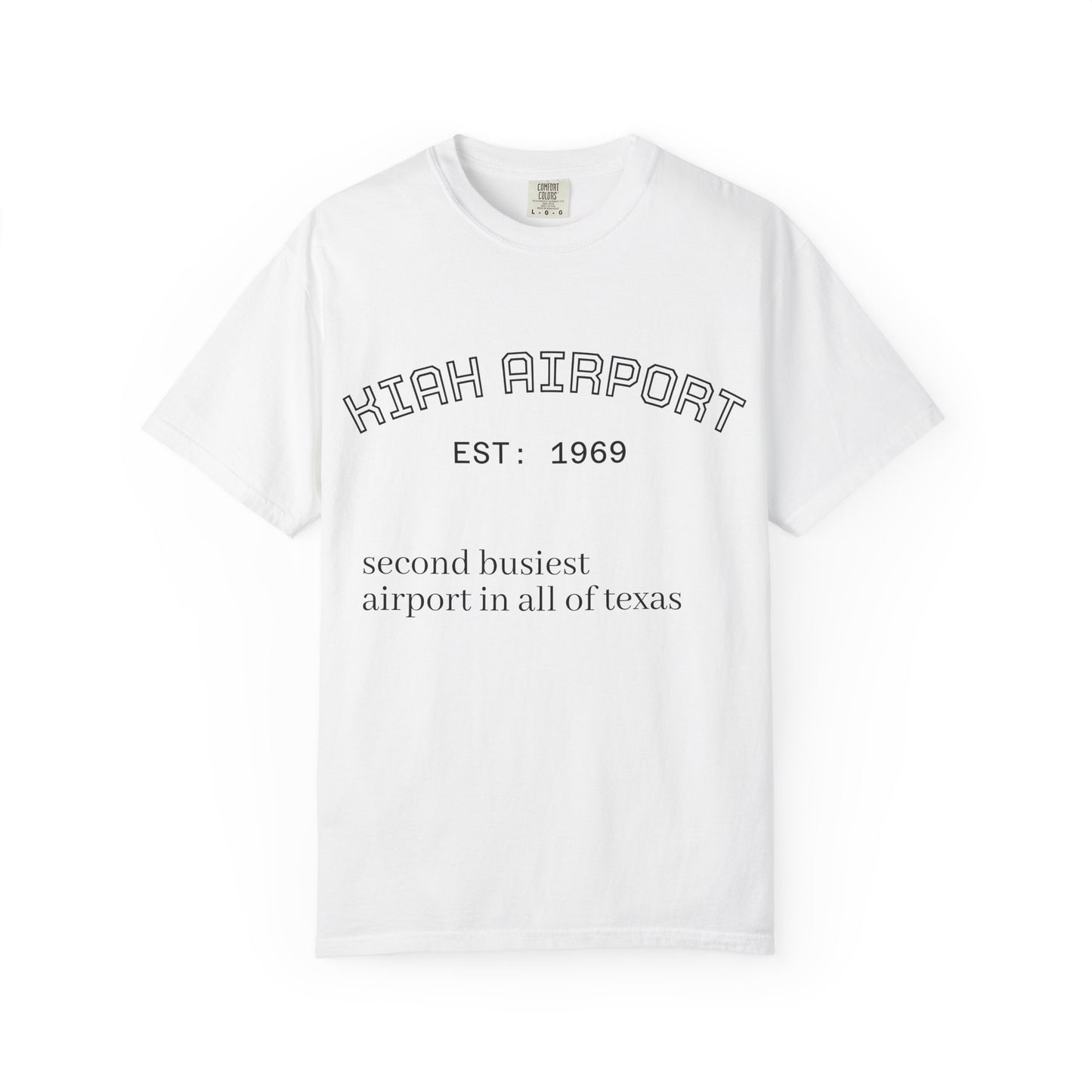 KIAH airport map tee