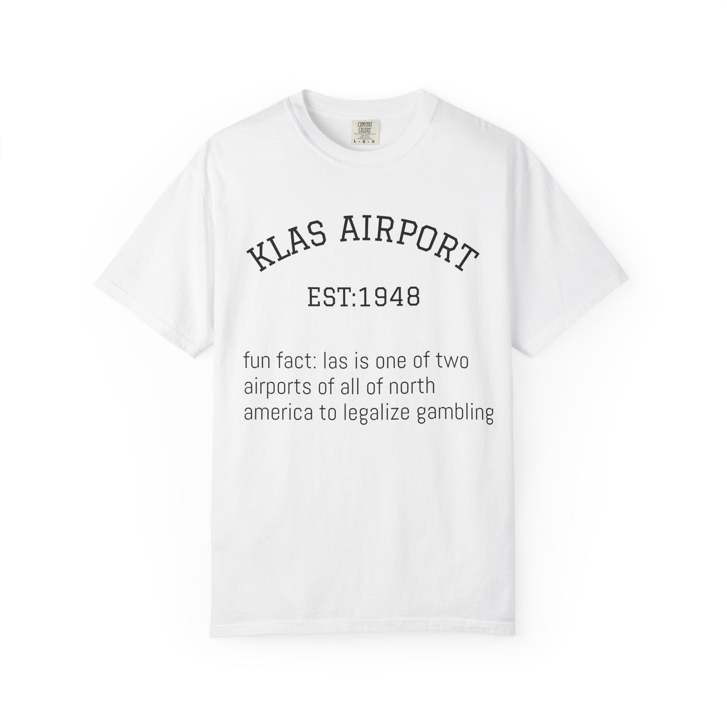 KLAS airport t-shirt