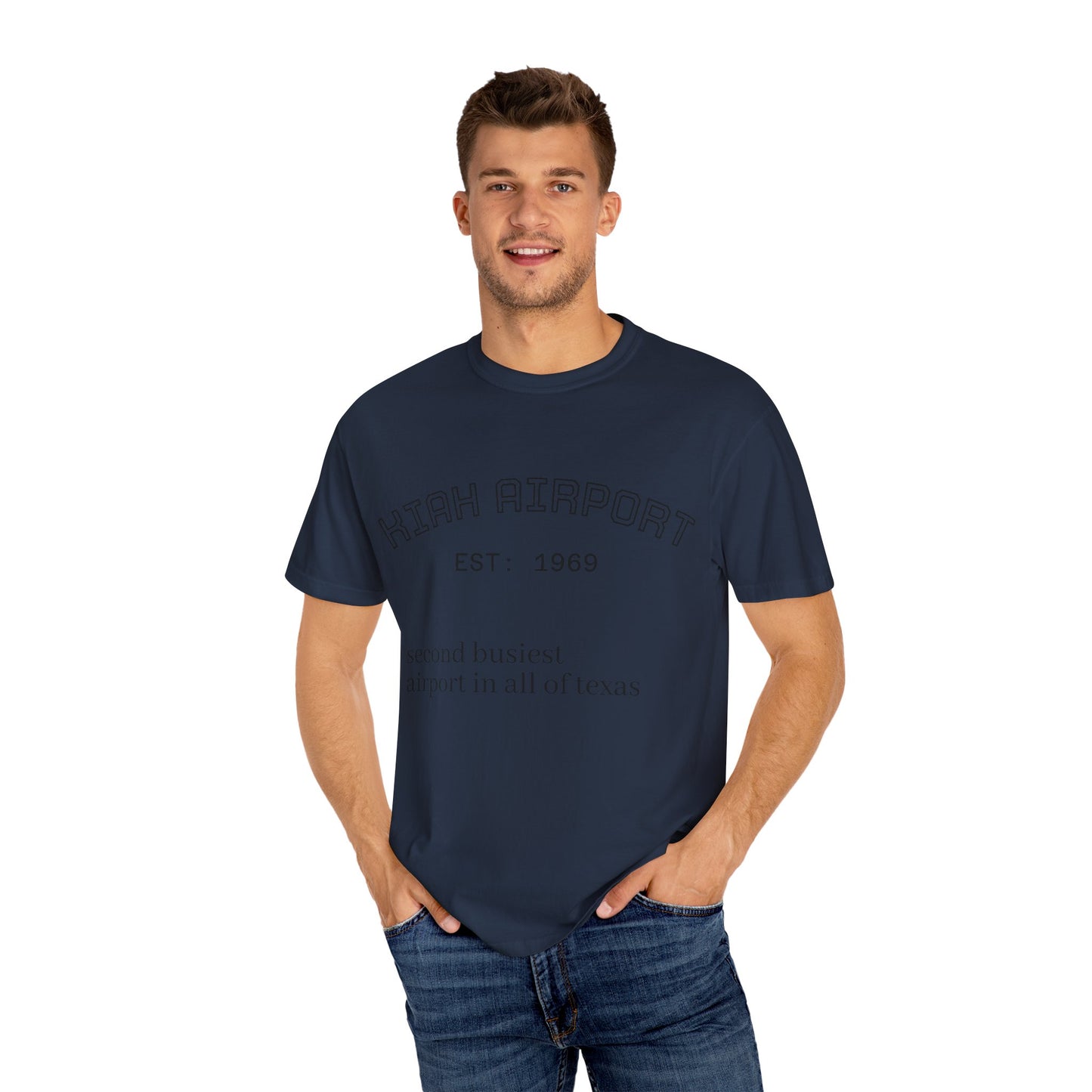 KIAH airport map tee
