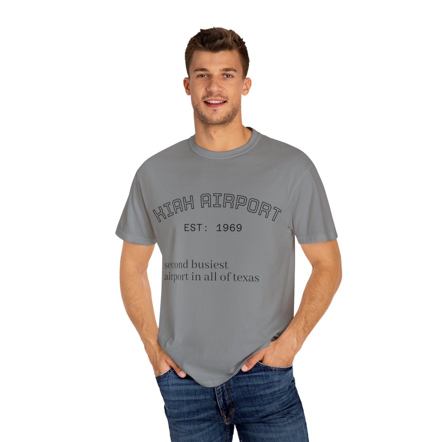 KIAH airport map tee