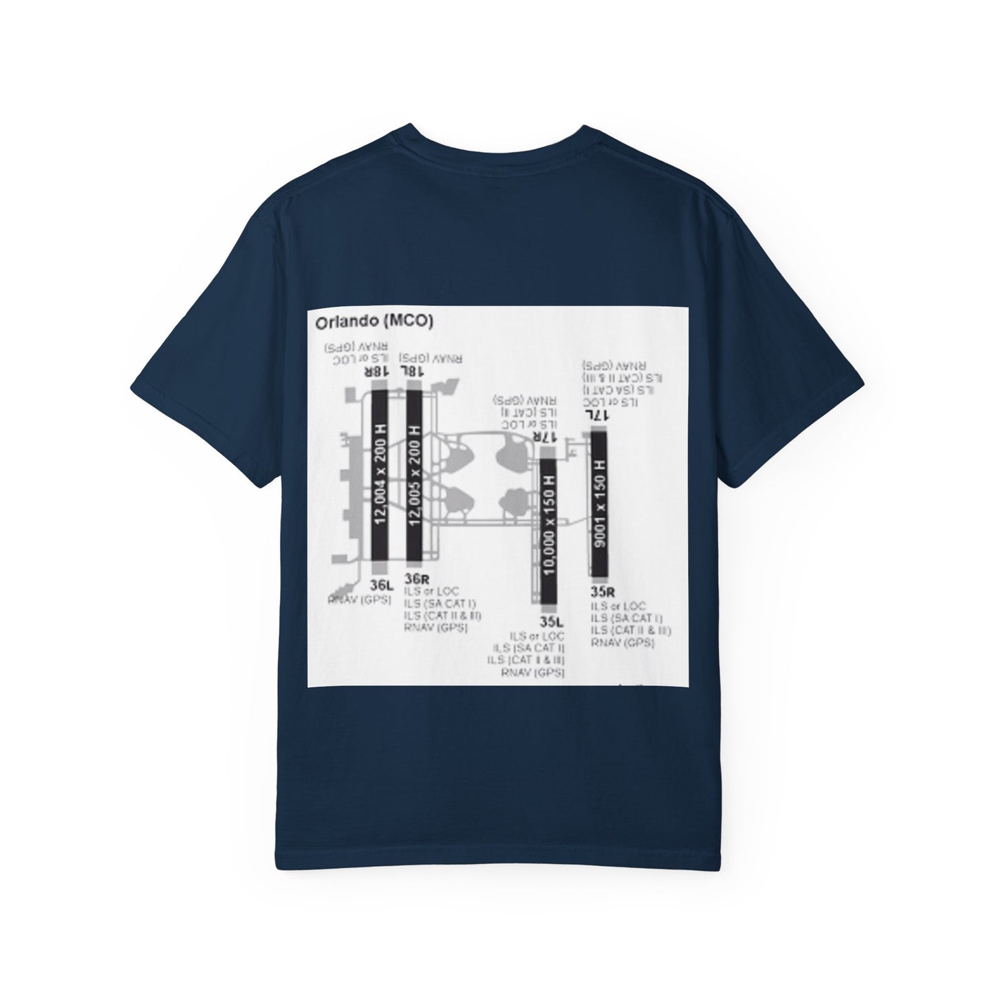 KMCO airport tee