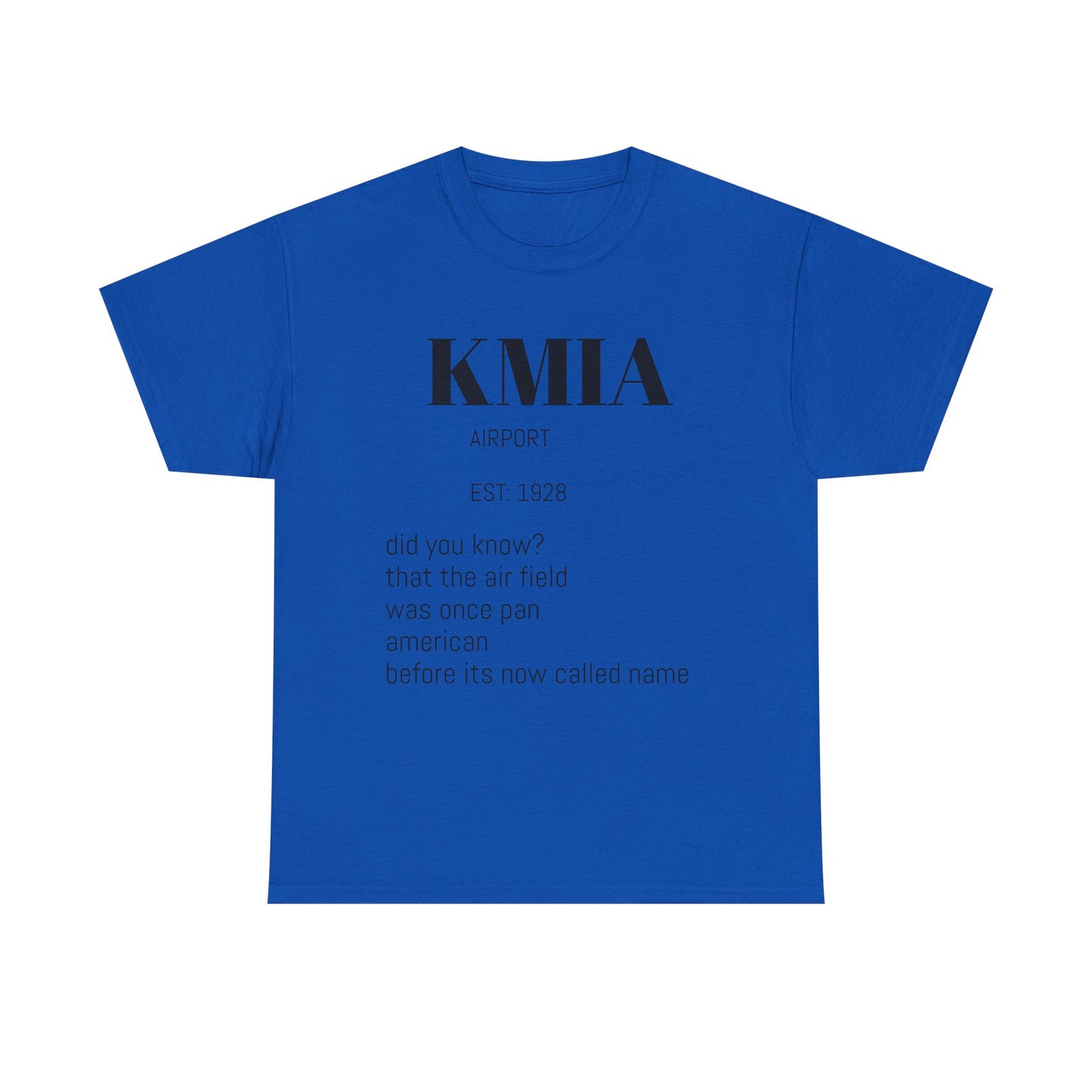 KMIA airport t-shirt