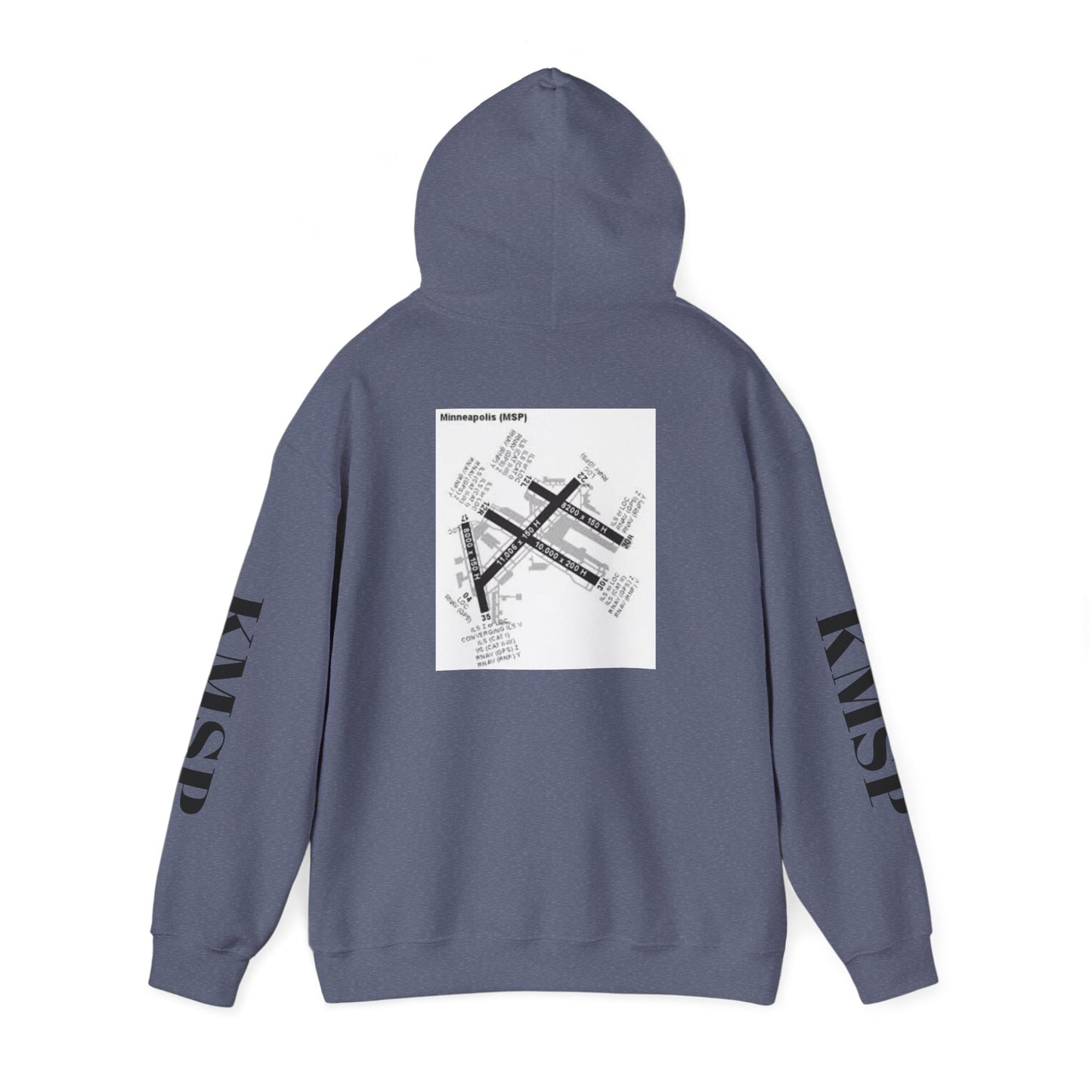 KMSP airport hoodie