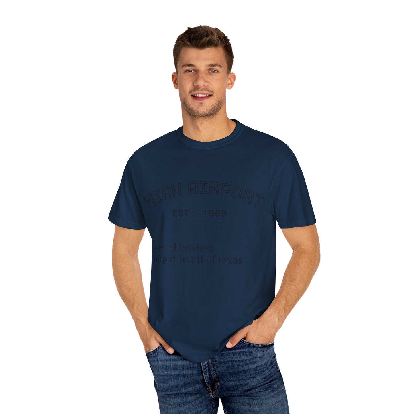 KIAH airport map tee