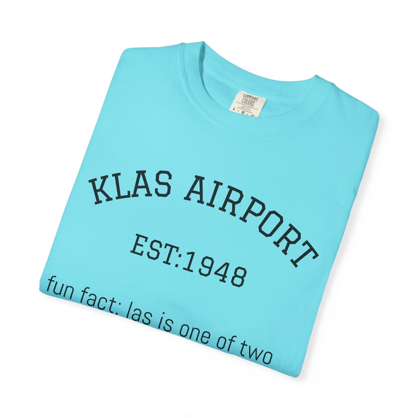 KLAS airport t-shirt