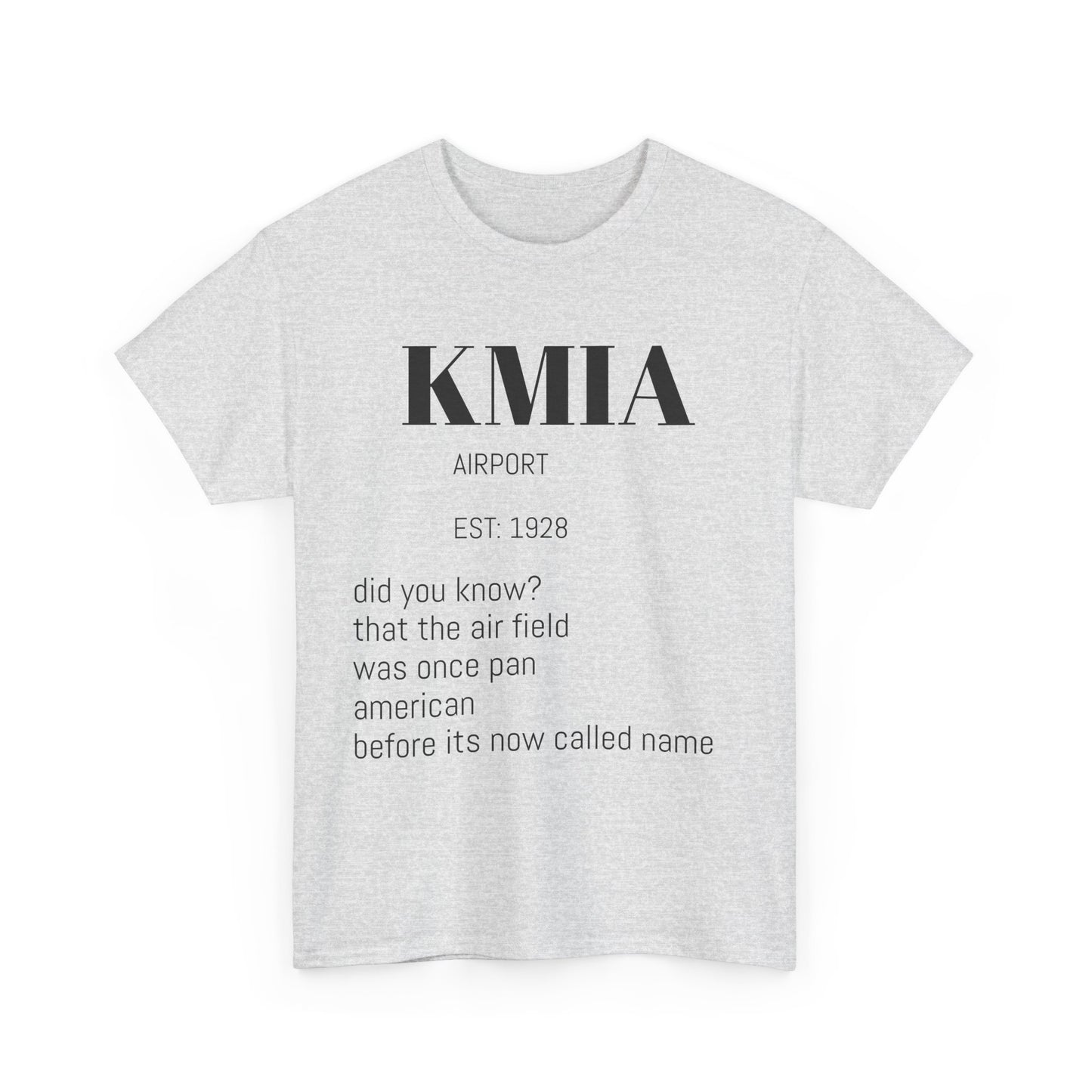 KMIA airport t-shirt