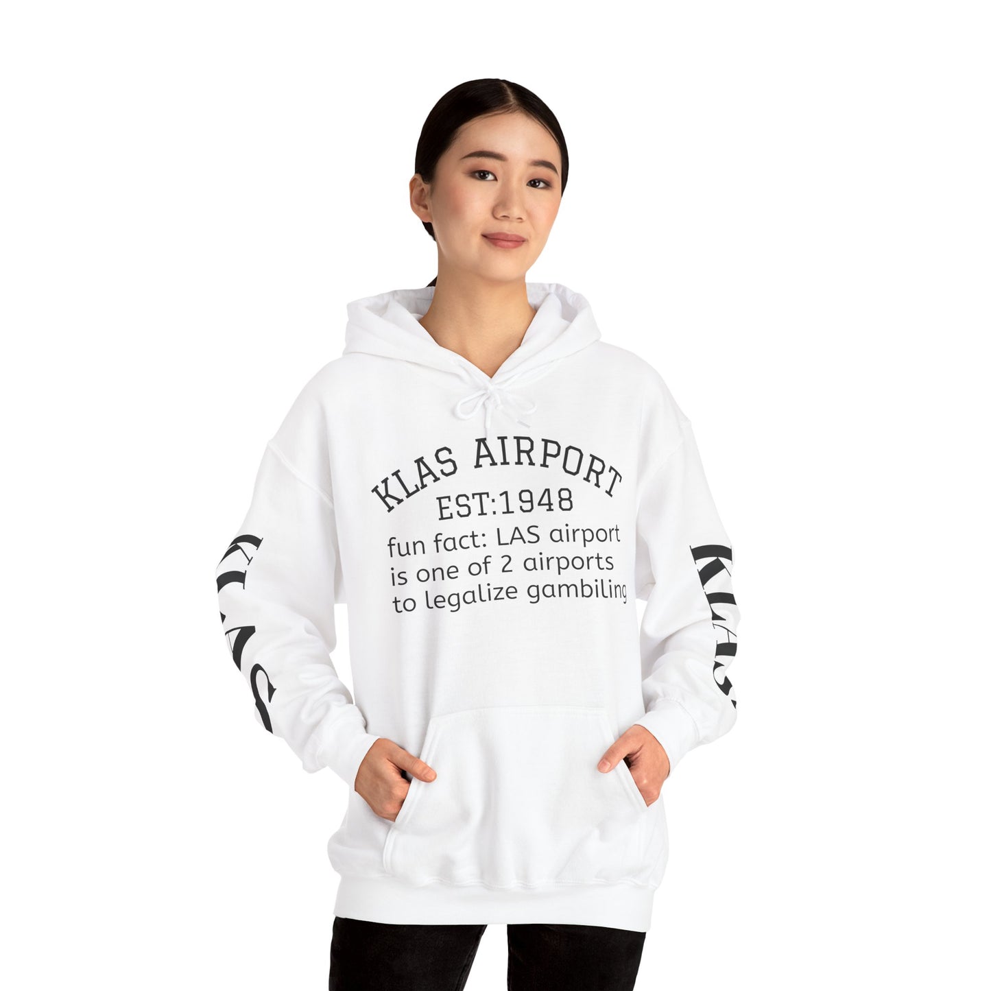 KLAS airport hoodie