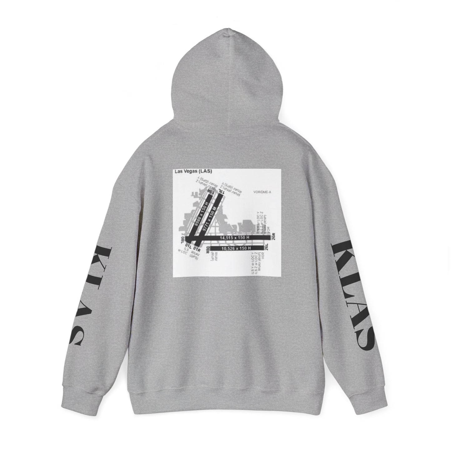 KLAS airport hoodie