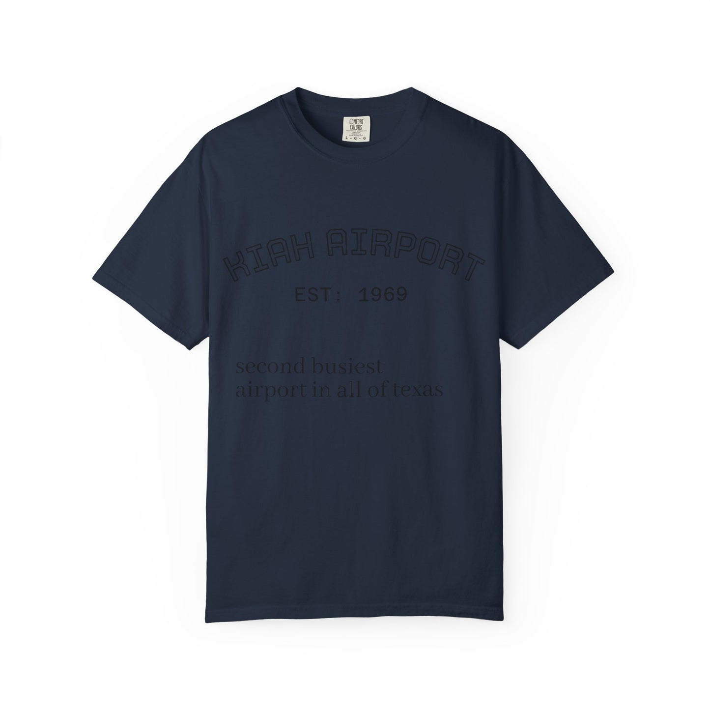 KIAH airport map tee