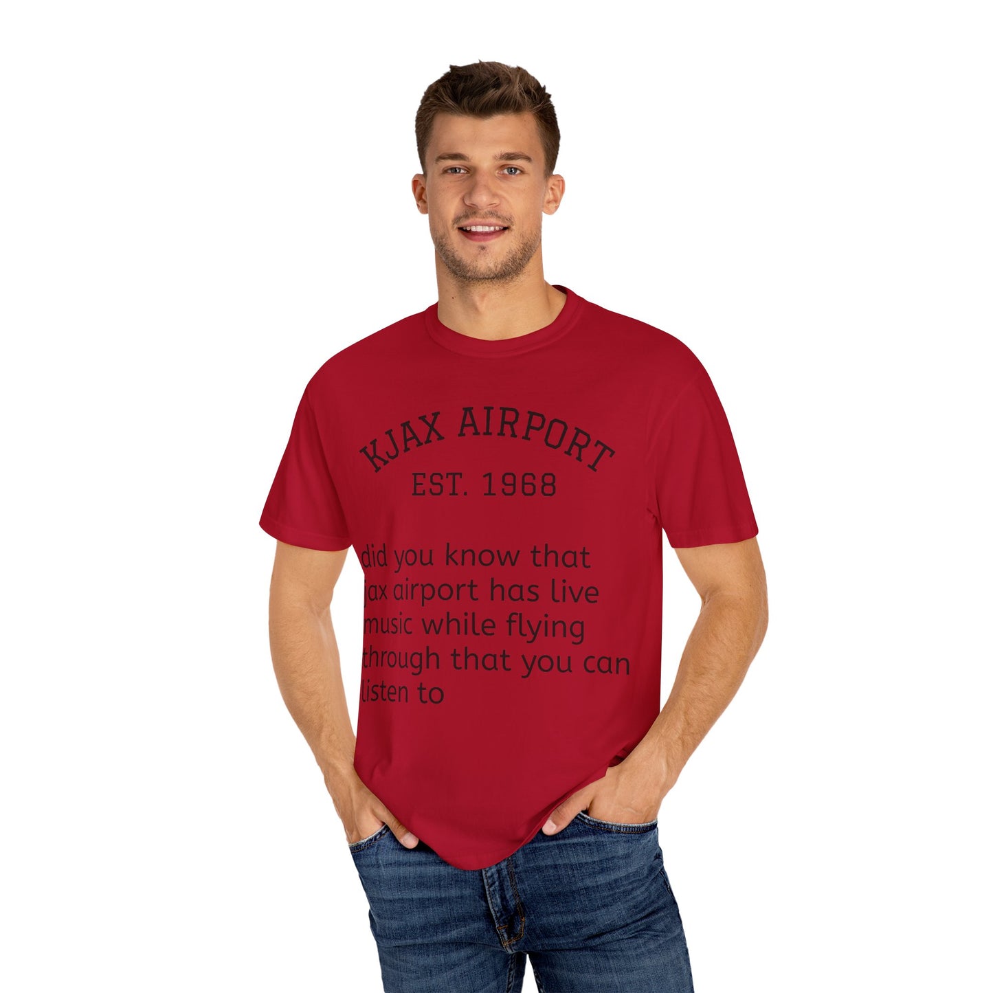KJAX airport t shirt