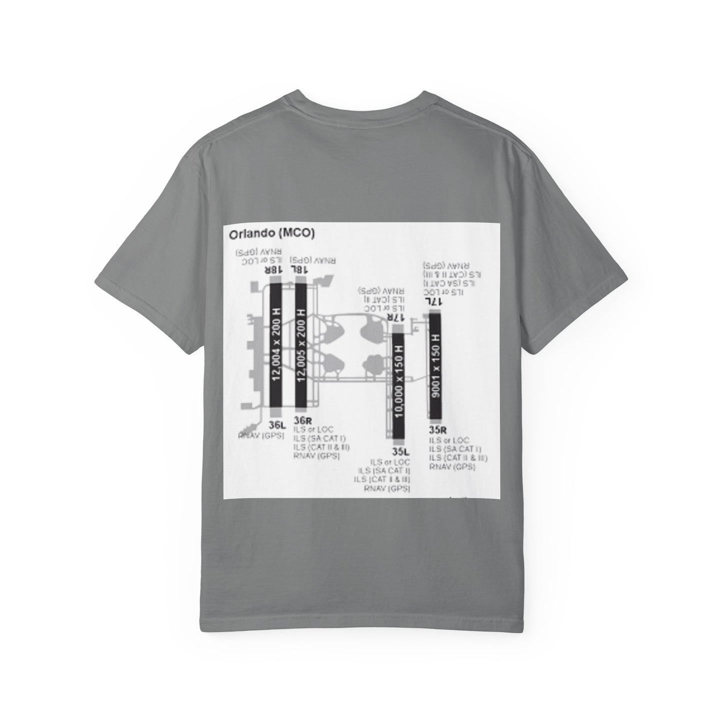 KMCO airport tee