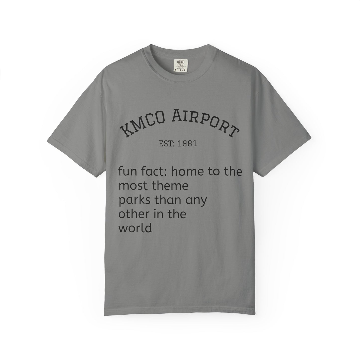 KMCO airport tee