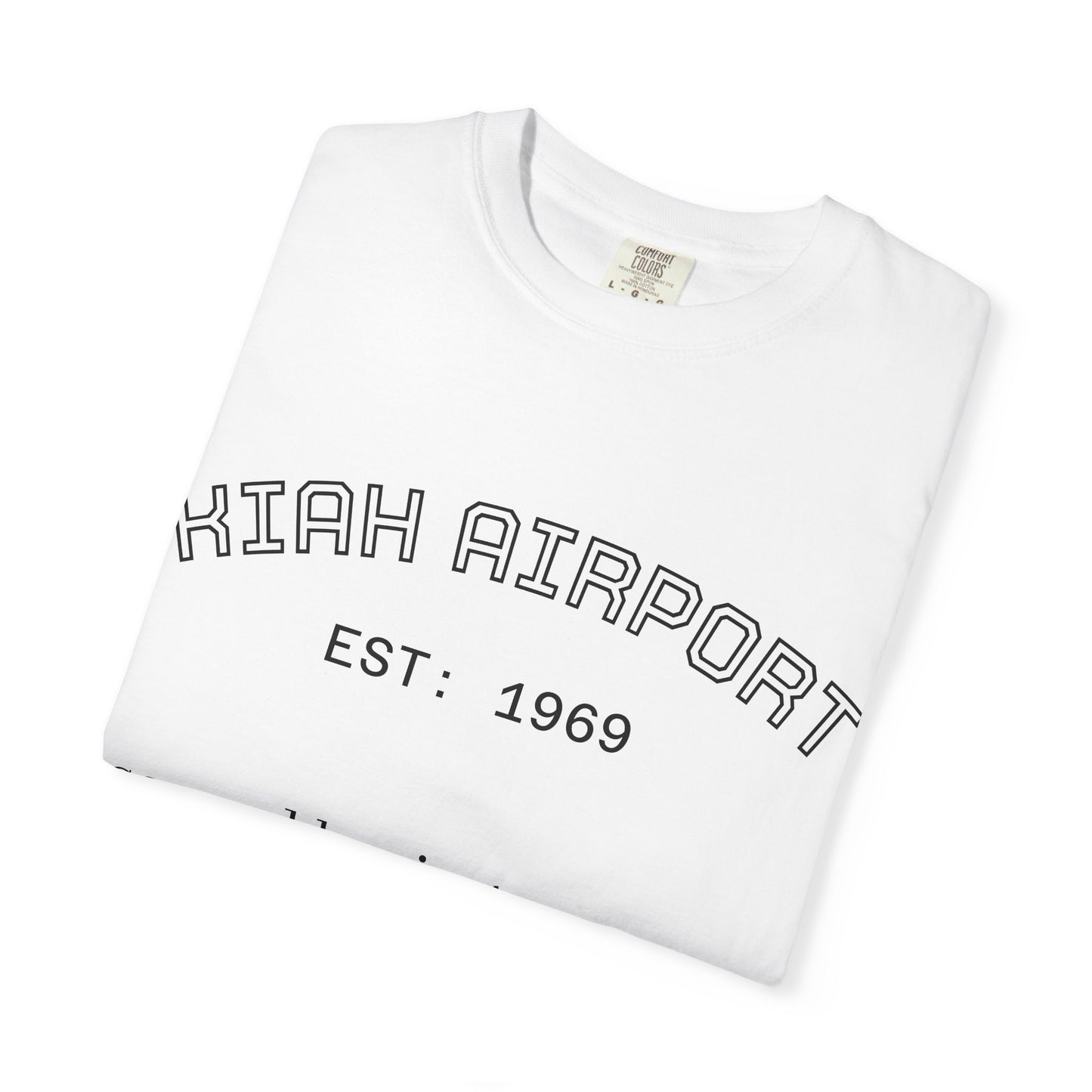 KIAH airport map tee