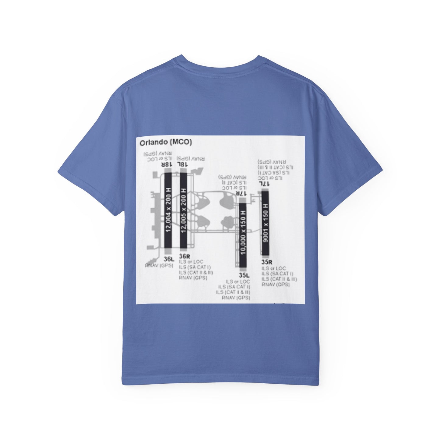 KMCO airport tee