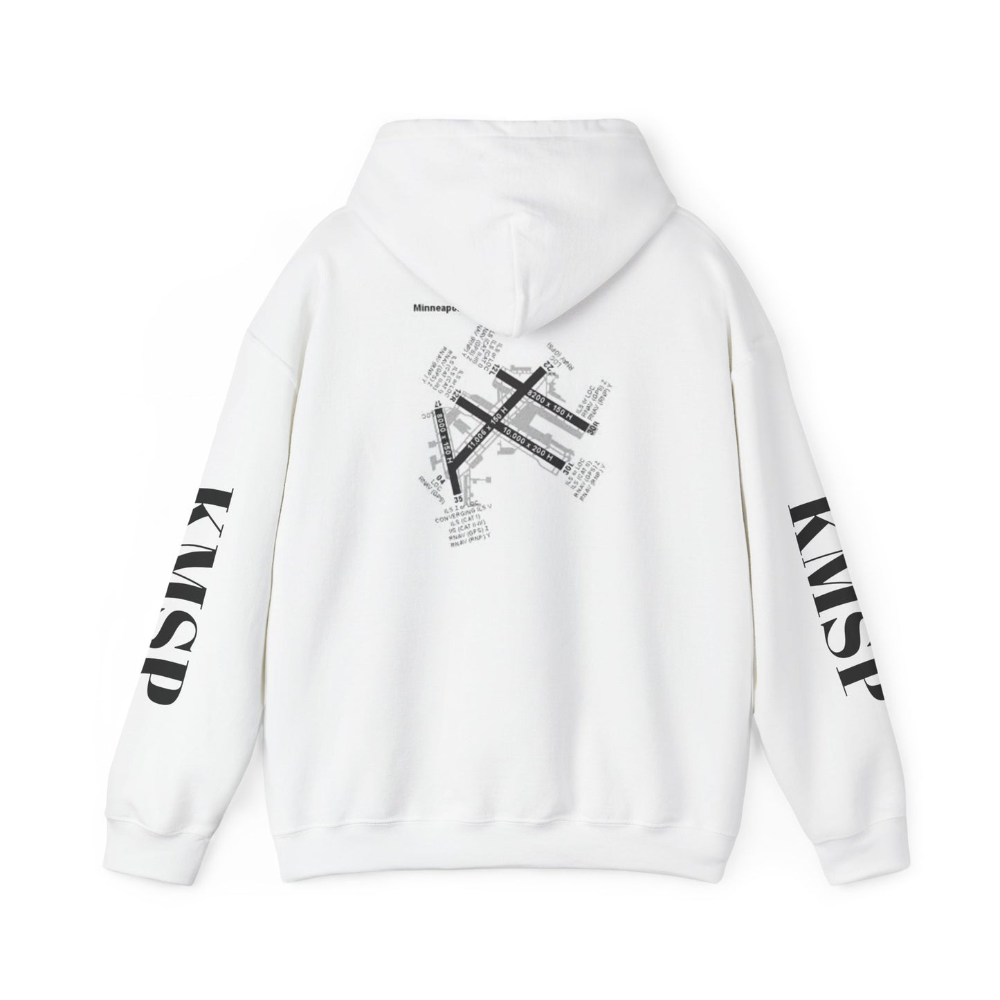 KMSP airport hoodie