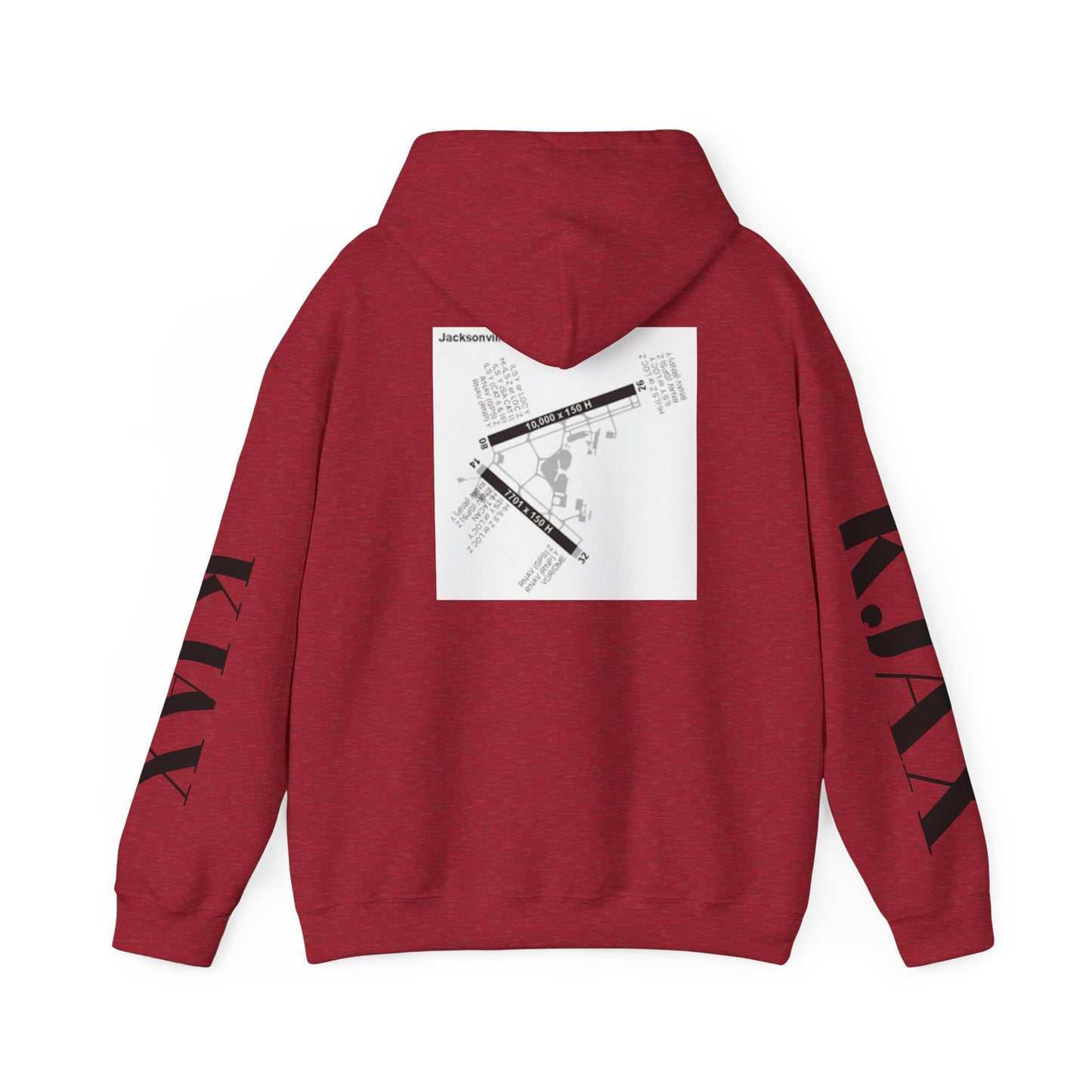KJAX airport hoodie