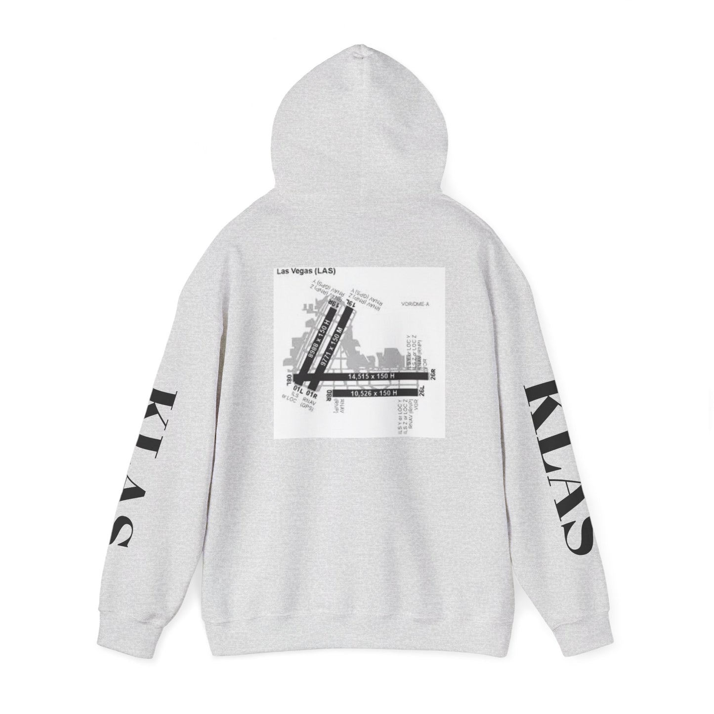 KLAS airport hoodie