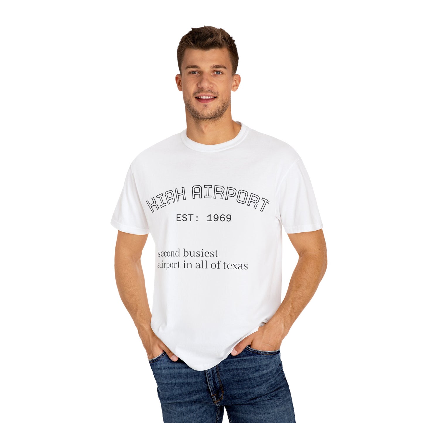 KIAH airport map tee