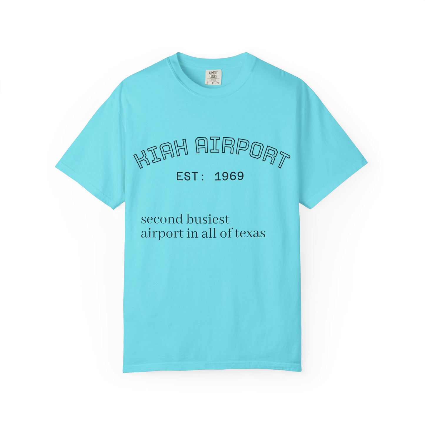KIAH airport map tee