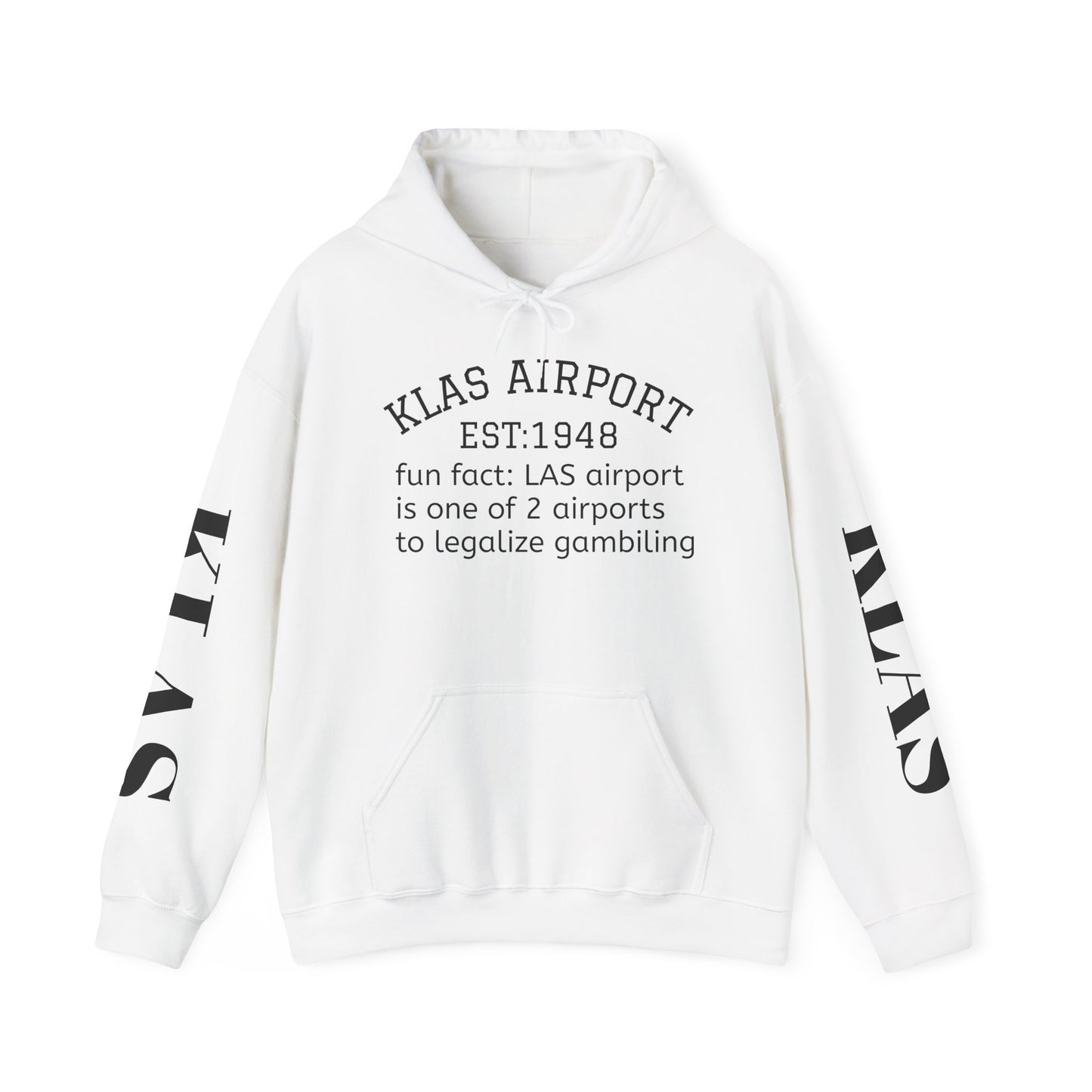 KLAS airport hoodie