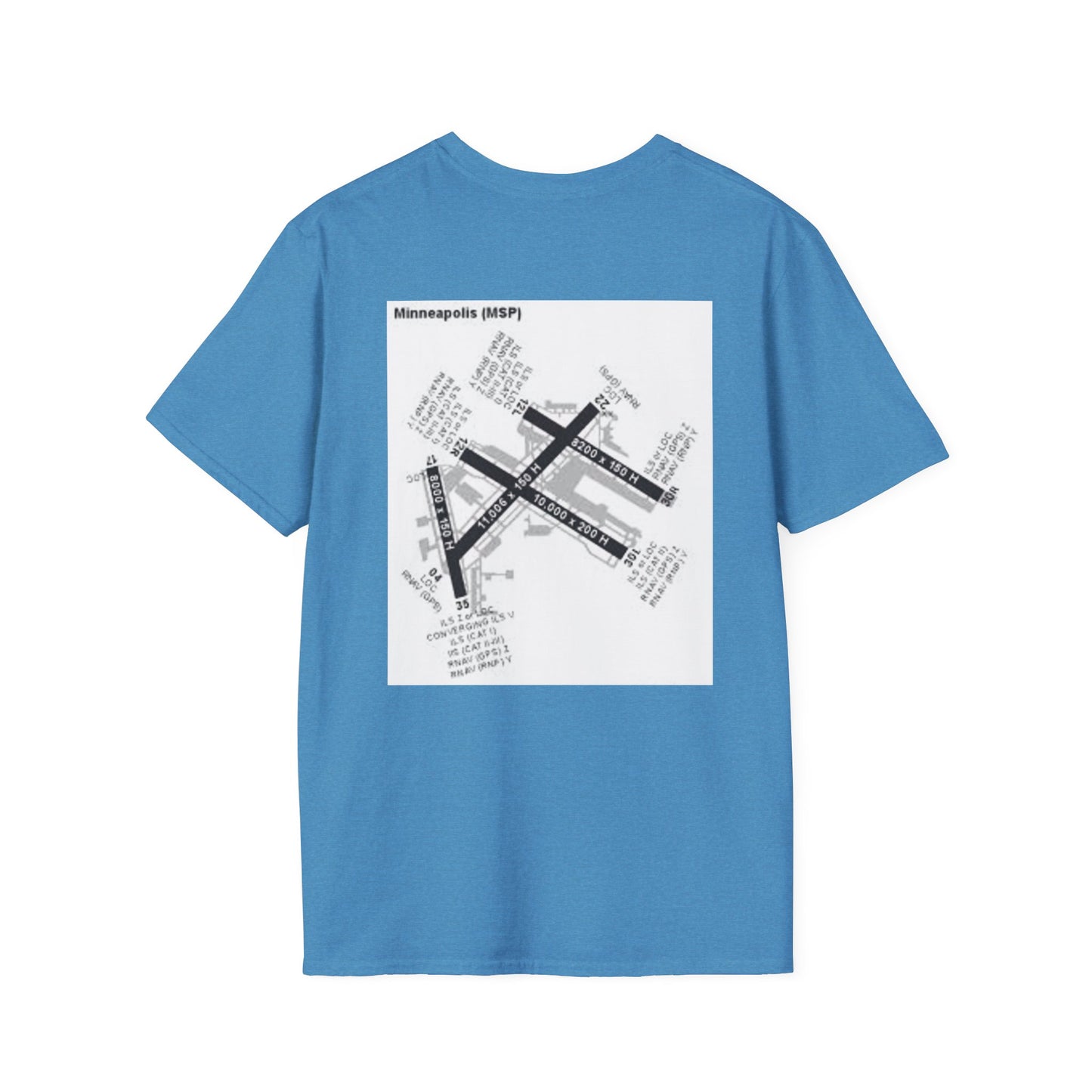 KMSP airport t-shirt