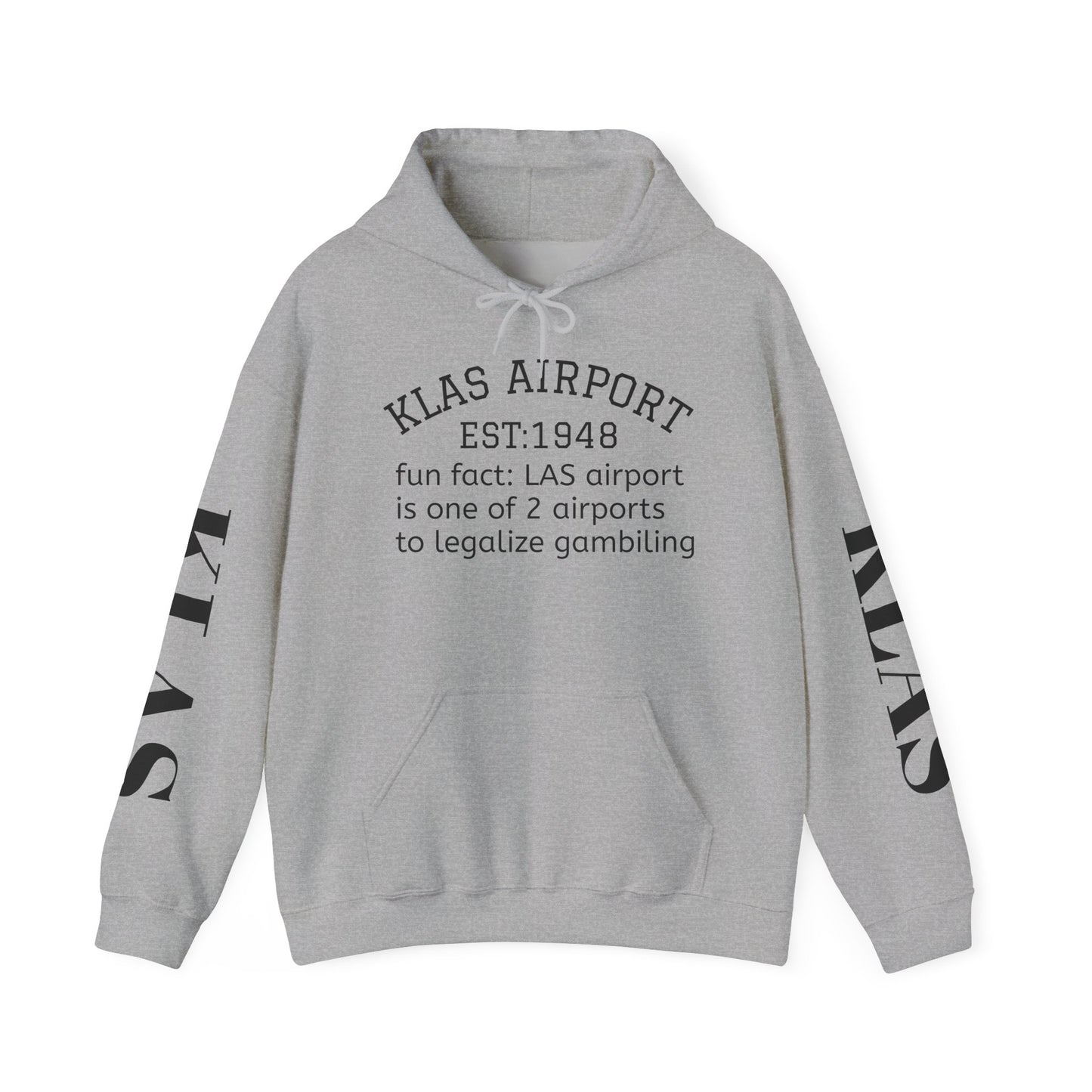 KLAS airport hoodie