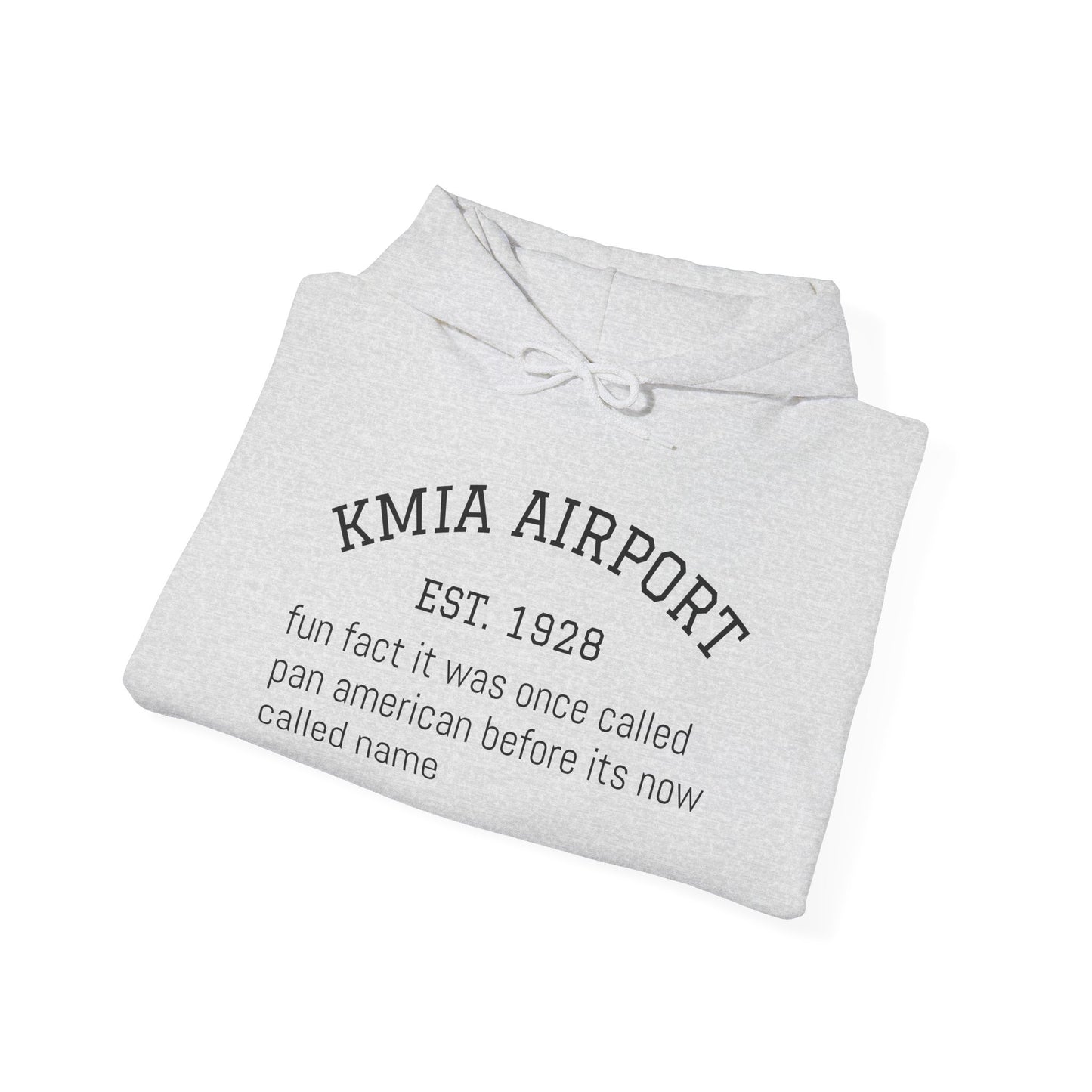 KMIA airport map hoodie