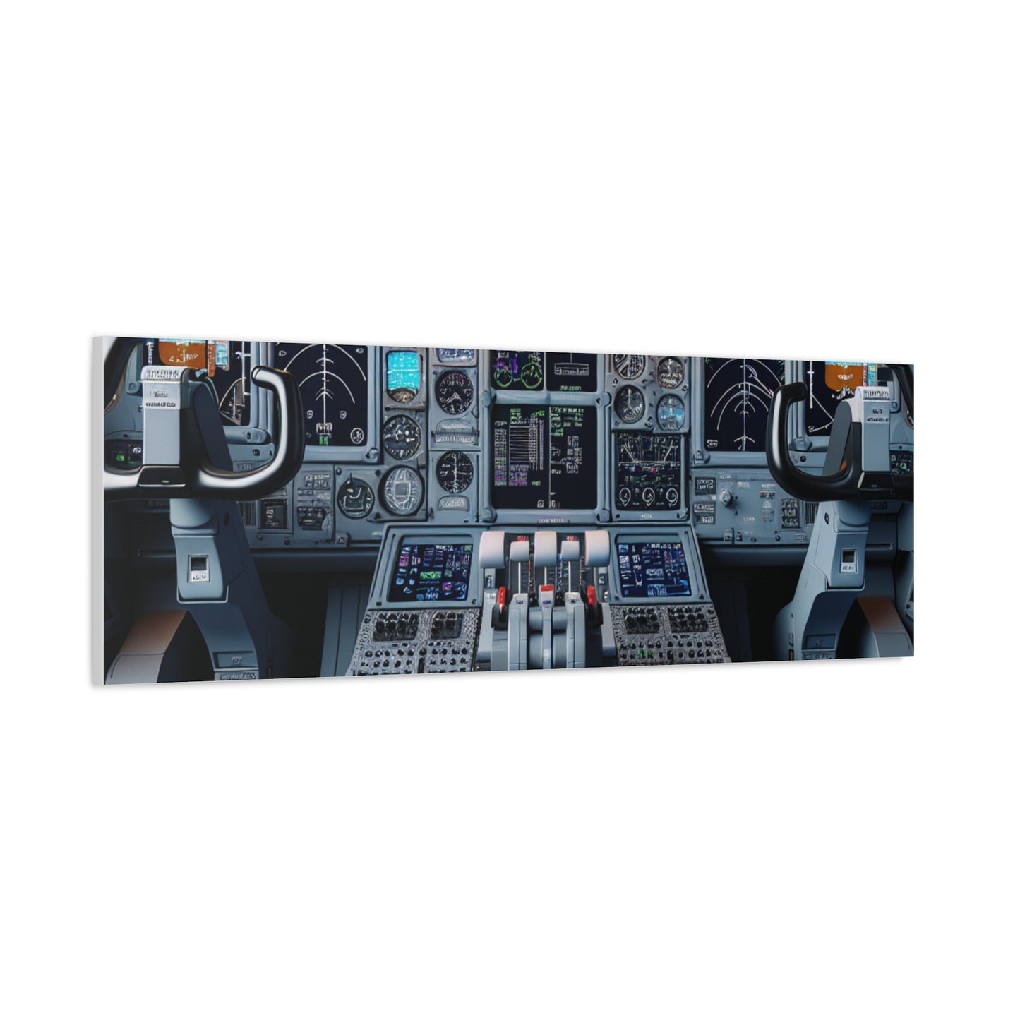 airplane controls canvas