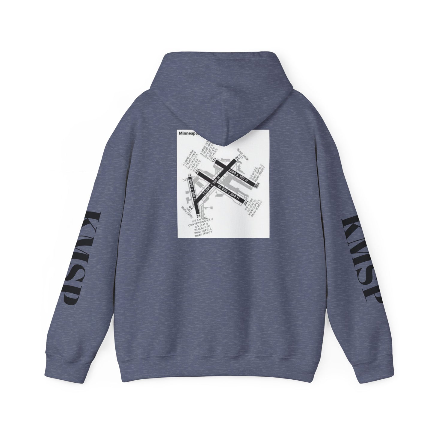 KMSP airport hoodie
