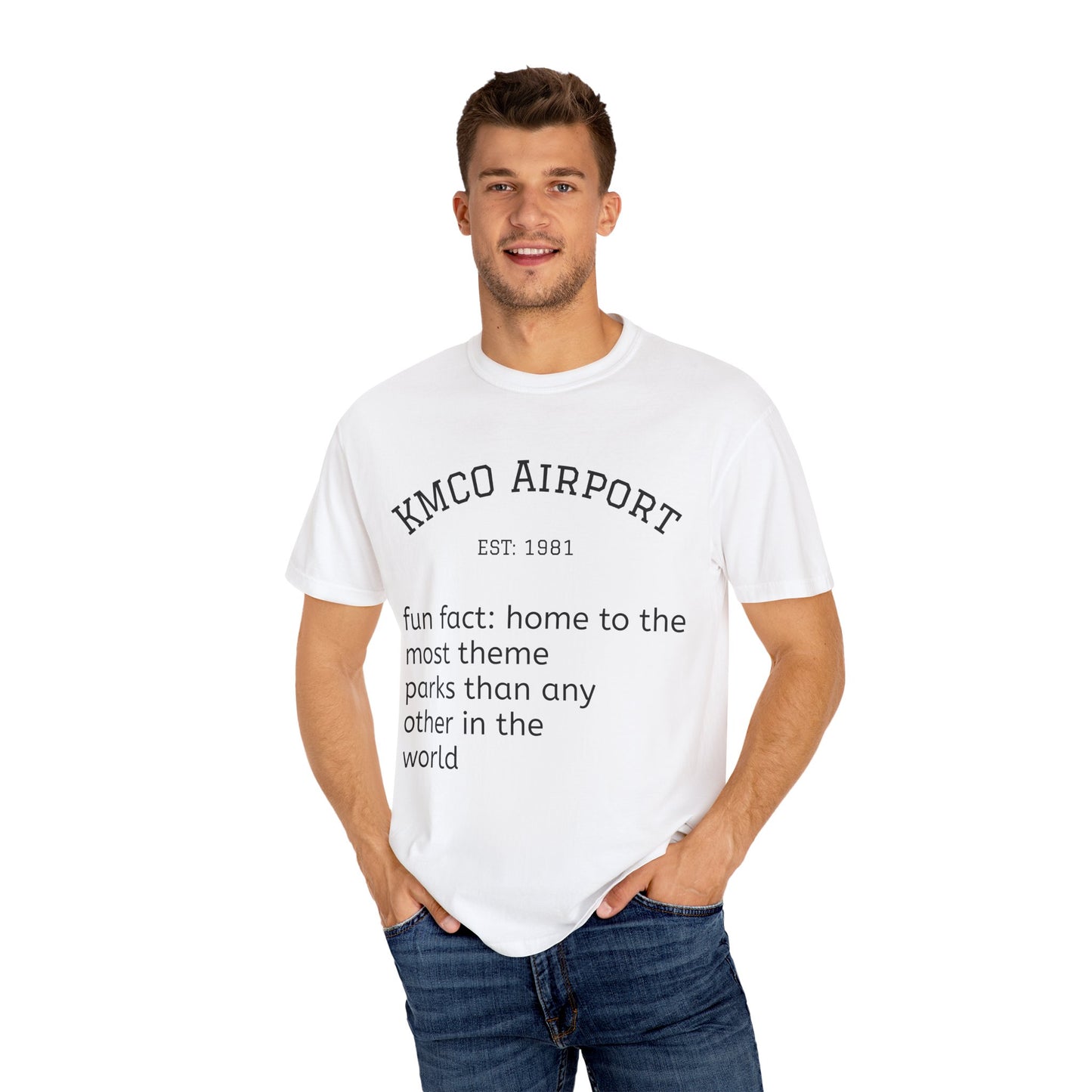 KMCO airport tee