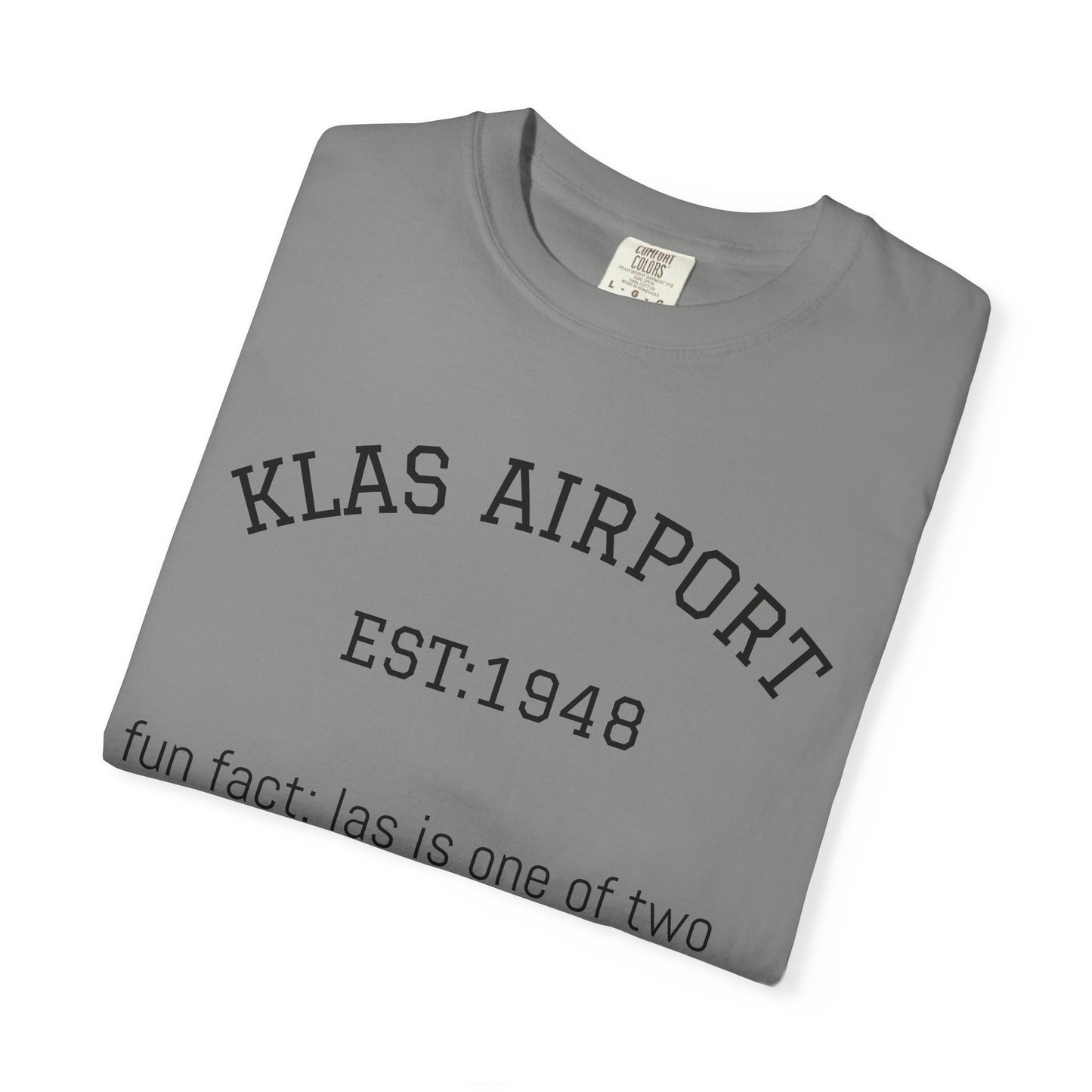 KLAS airport t-shirt