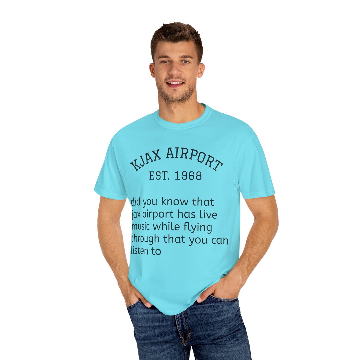 KJAX airport t shirt