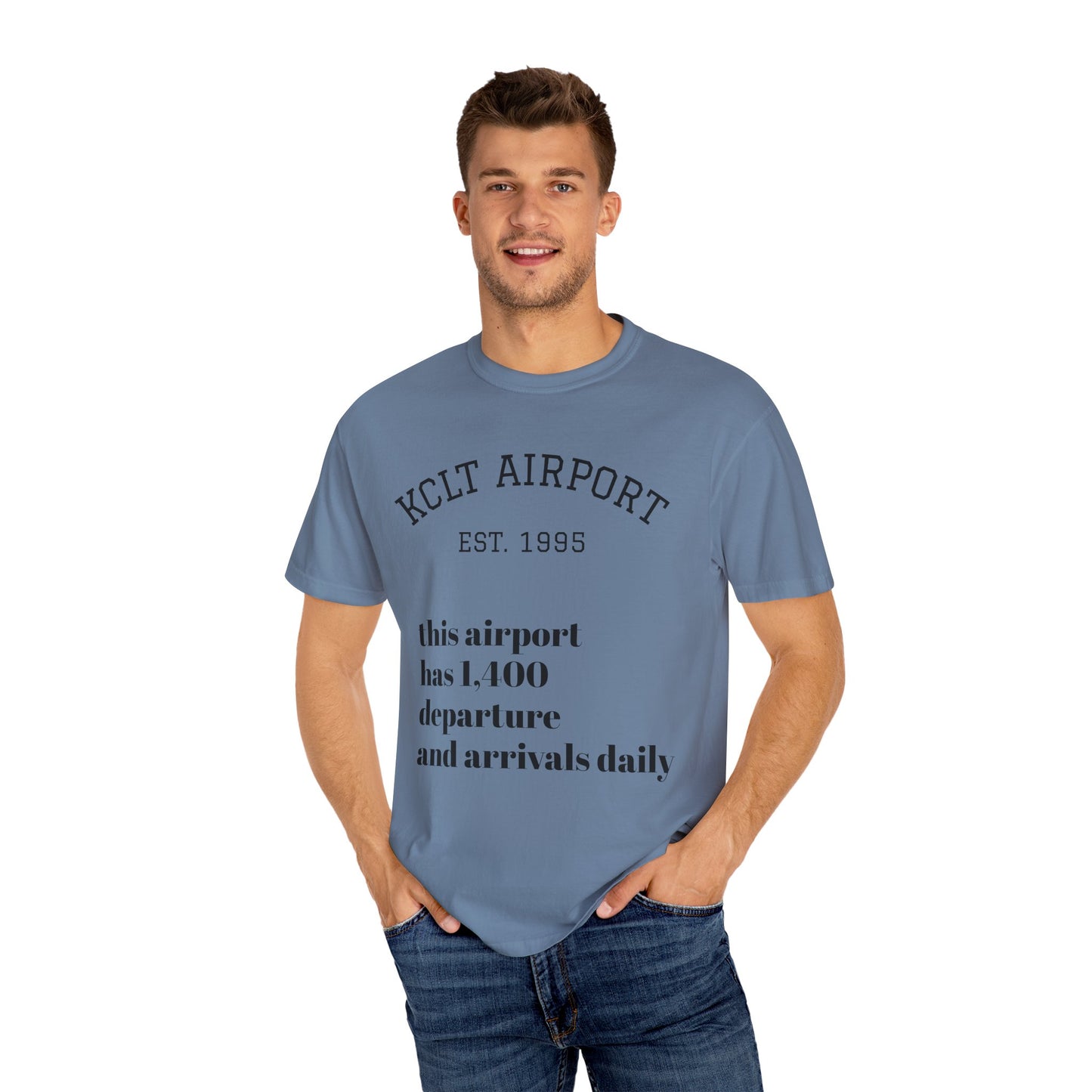 KCLT Airport Graphic T-Shirt