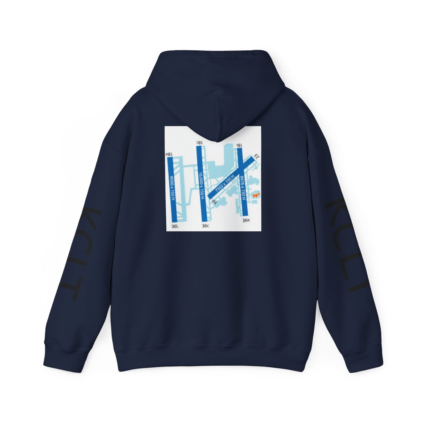 KCLT Airport Hoodie