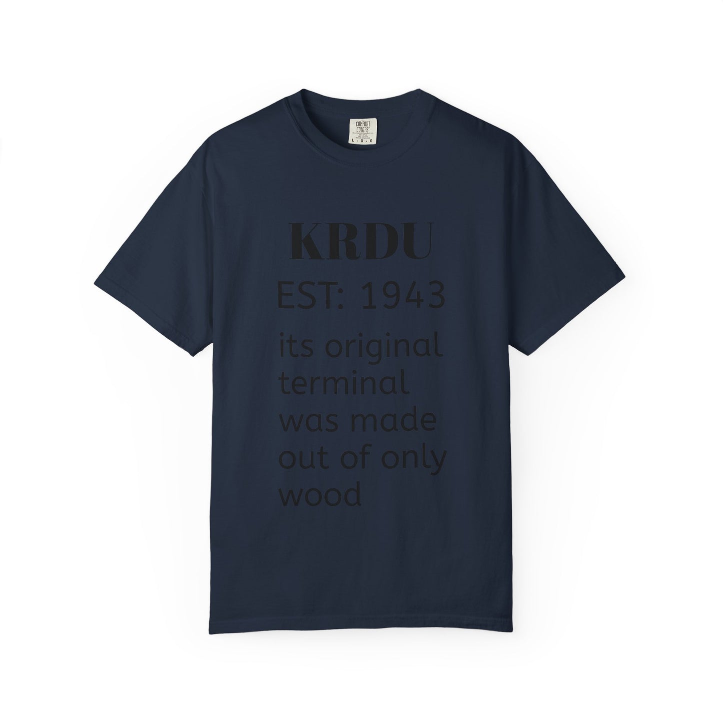 (NEW) KRDU airport t-shirt