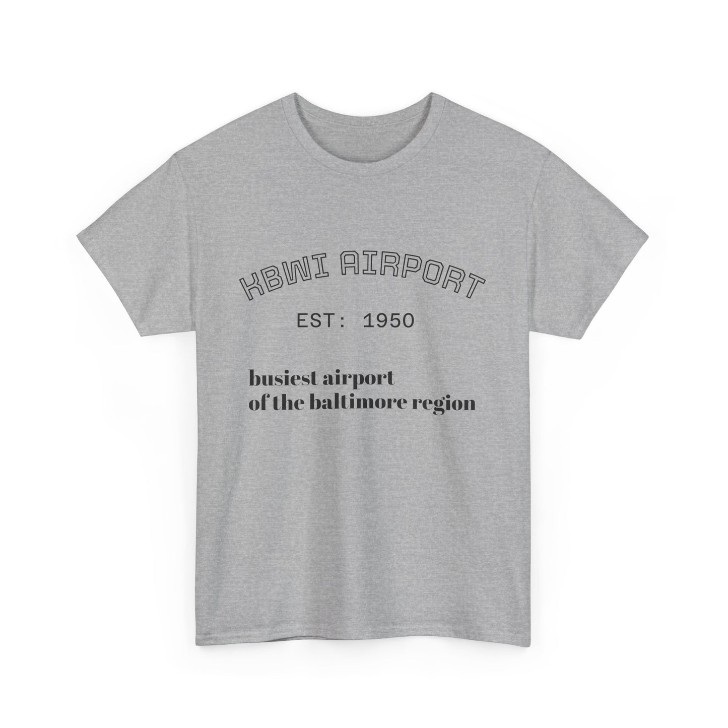 KBWI airport t-shirt