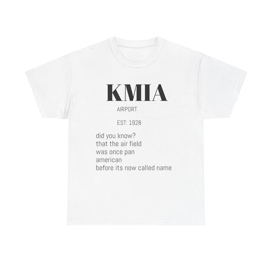KMIA airport t-shirt