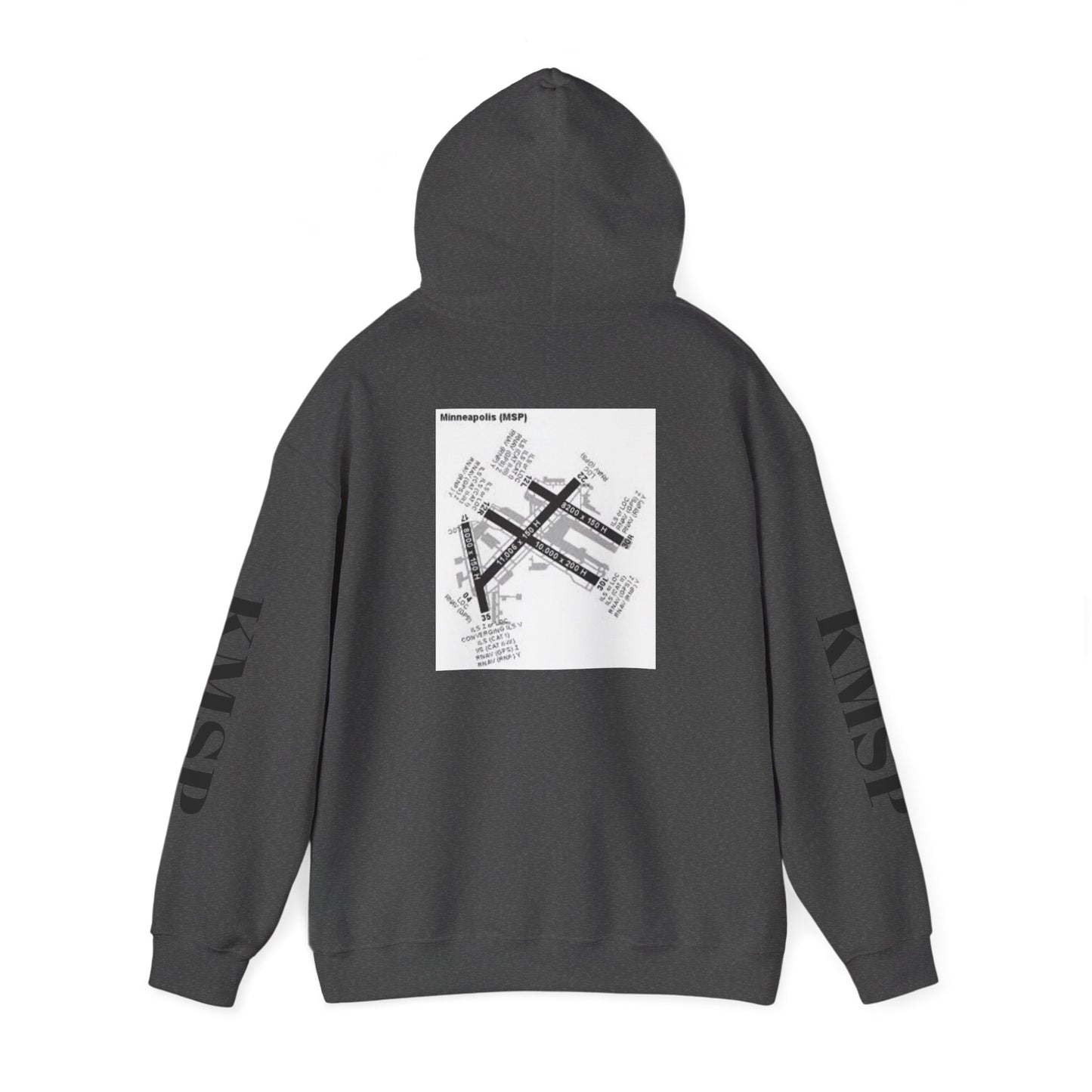 KMSP airport hoodie