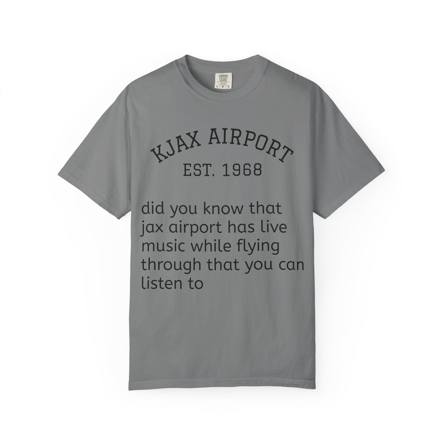 KJAX airport t shirt